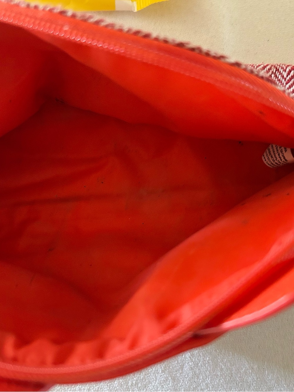 Bath & Body Works Orange Fox Bag Pencil Case Makeup Bag Accessories - Picture 5 of 9